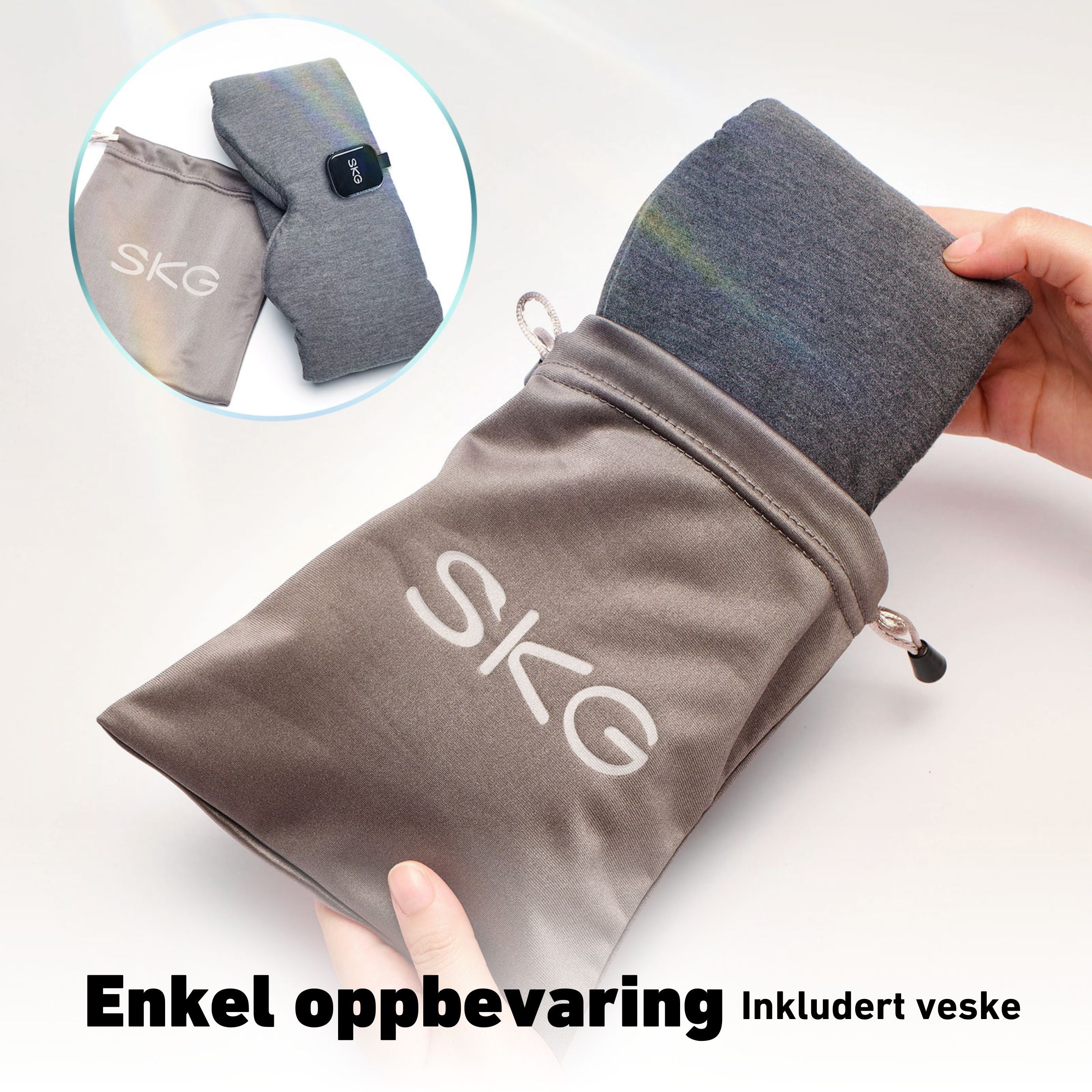 Restore Pro sovemaske fra EasyVibes med 2 års garanti.
