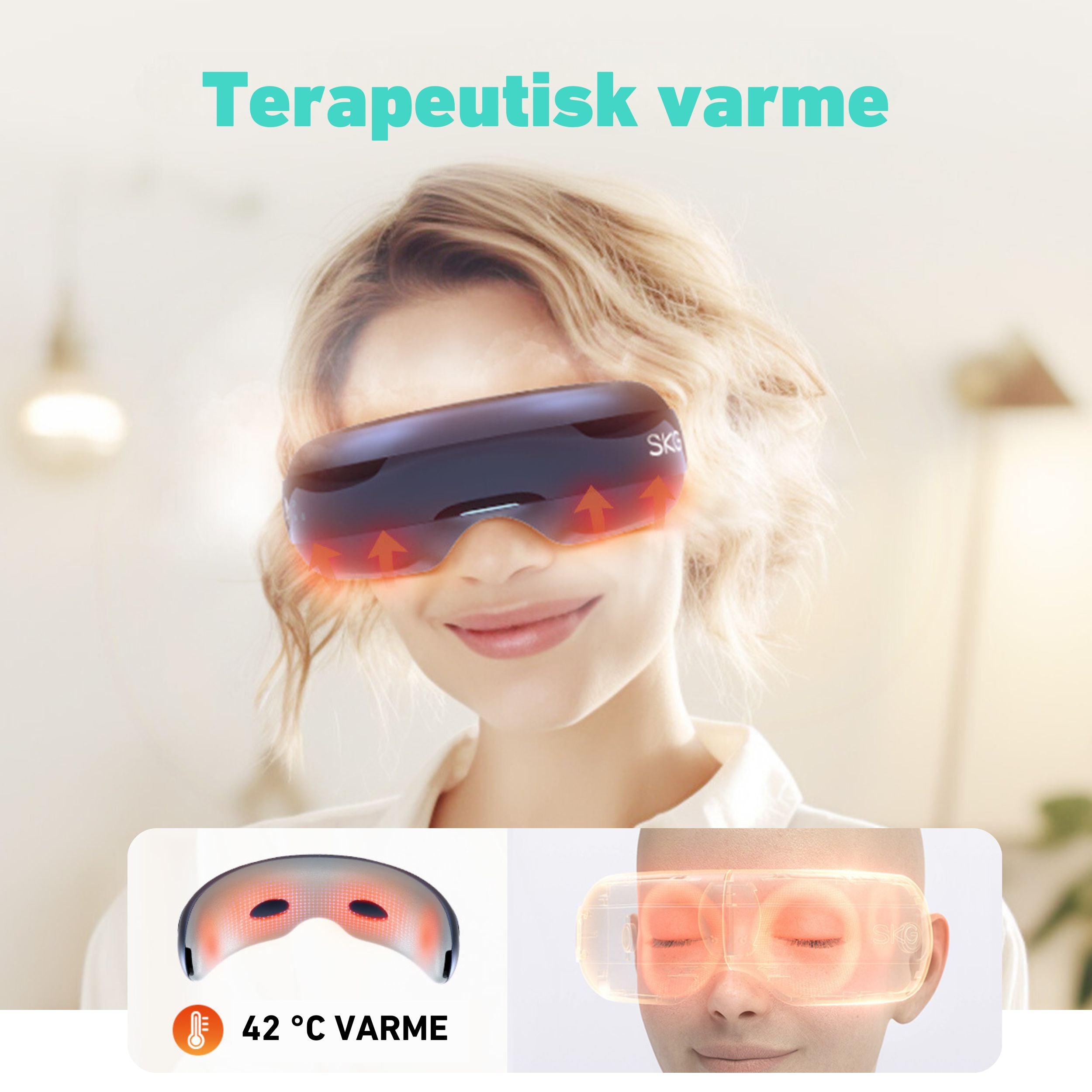 Justerbare massasjeinnstillinger for en skreddersydd opplevelse.