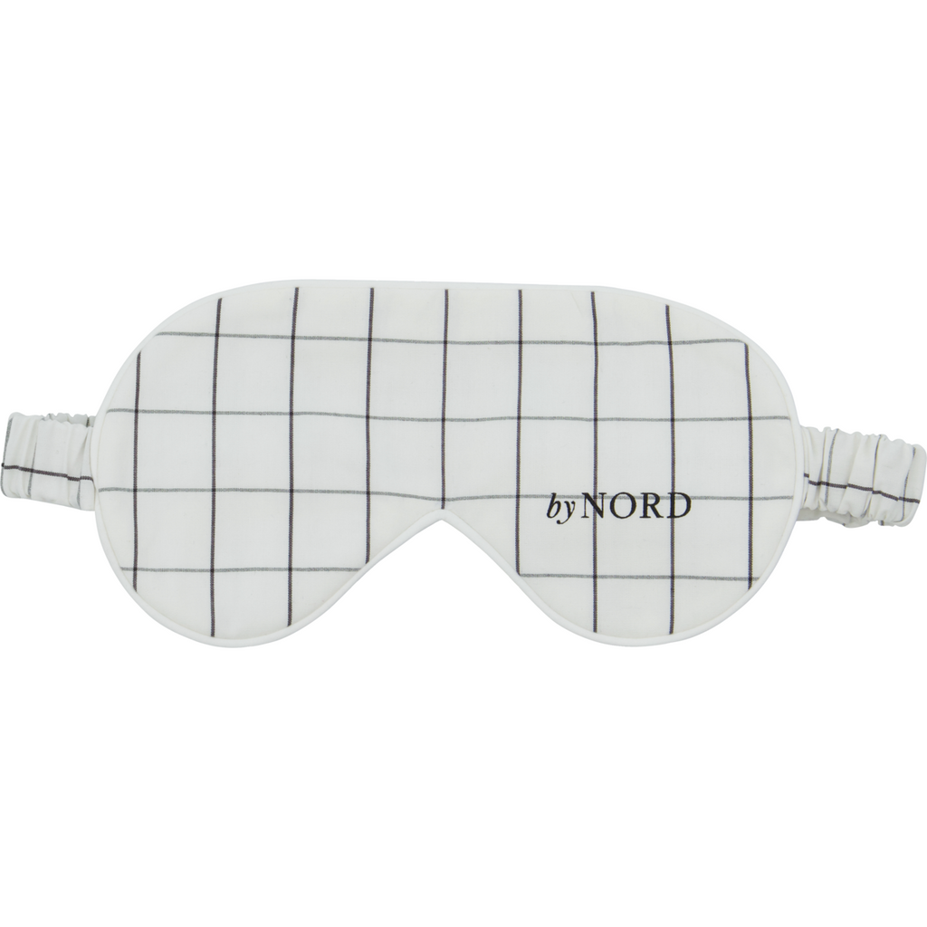 Stilig og funksjonell nattmaske i minimalistisk design.
