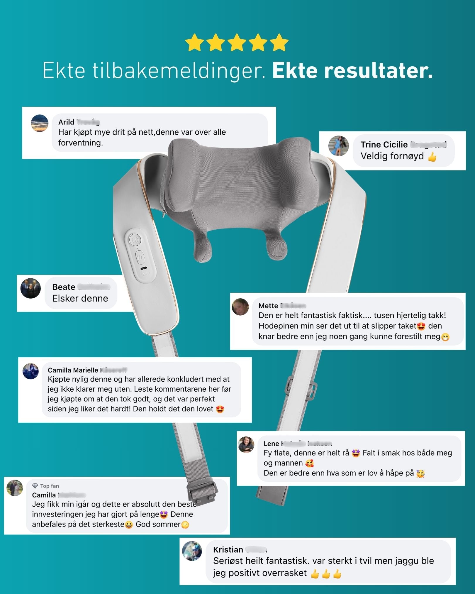 Erfaringer, omtale og anmeldelser av H5 massasjeapparat fra EasyVibes