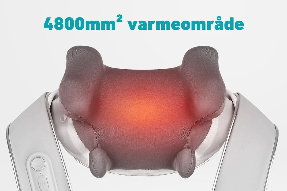 Imponerende stort varmeområde