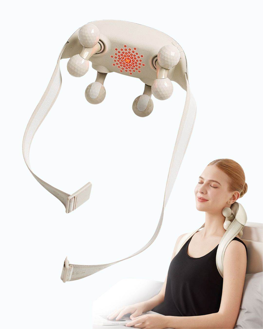 Massasjeapparat for nakke H7 Ultra - EasyVibes