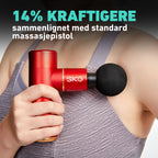 Massasjepistol F3 rød