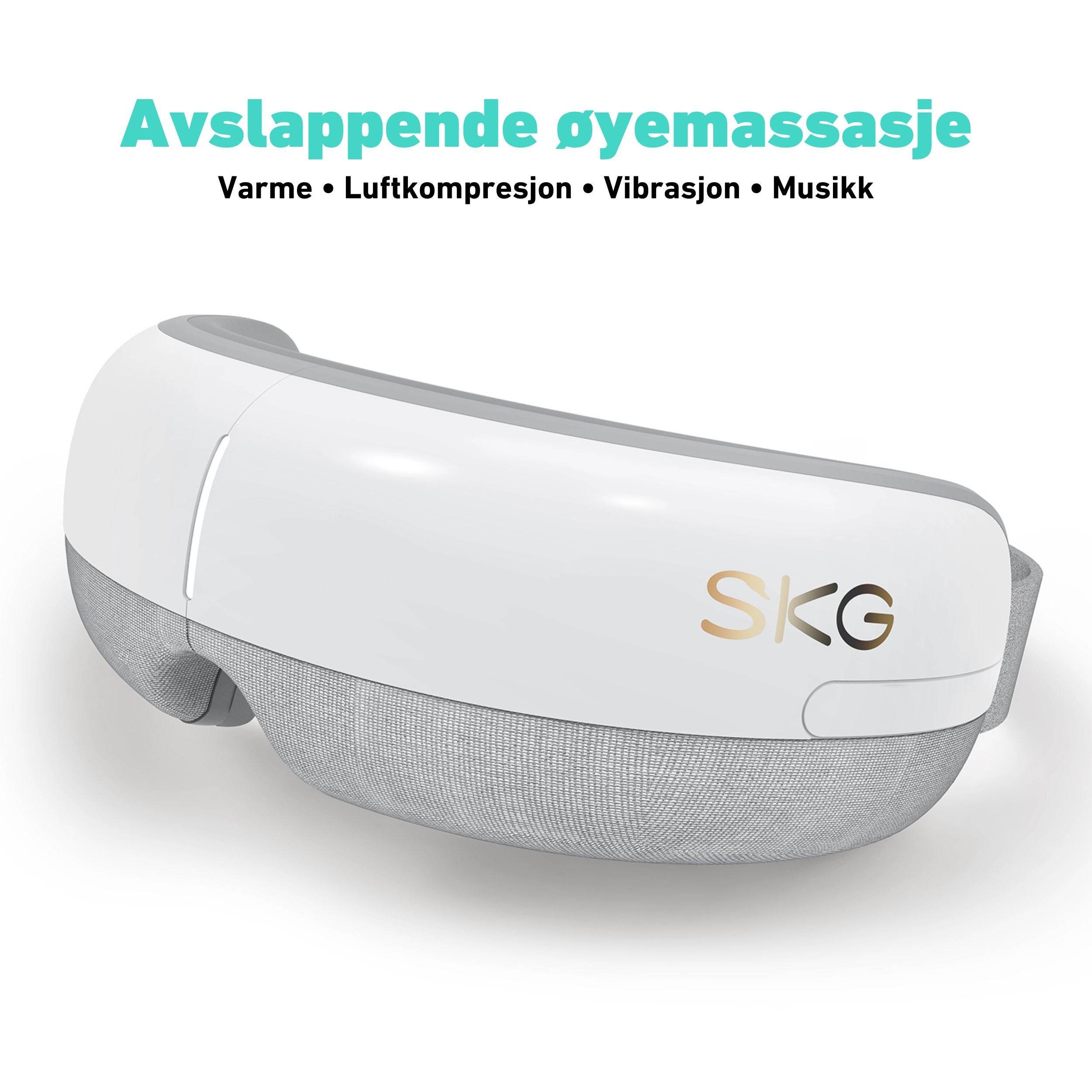 Lufttrykkmassasje for å redusere trykk og ubehag i hodet.