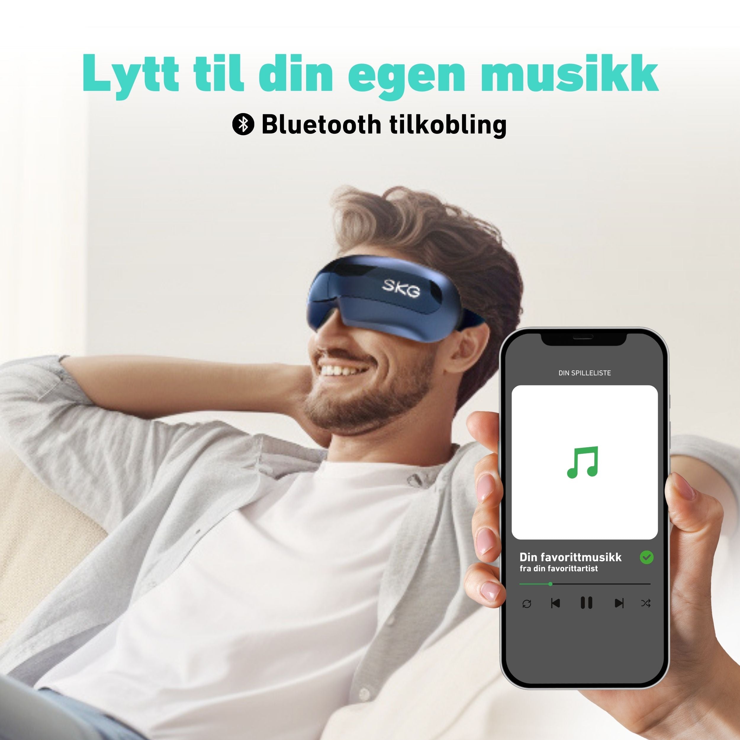 Kombinerer varme, massasje og trykk for maksimal effekt.