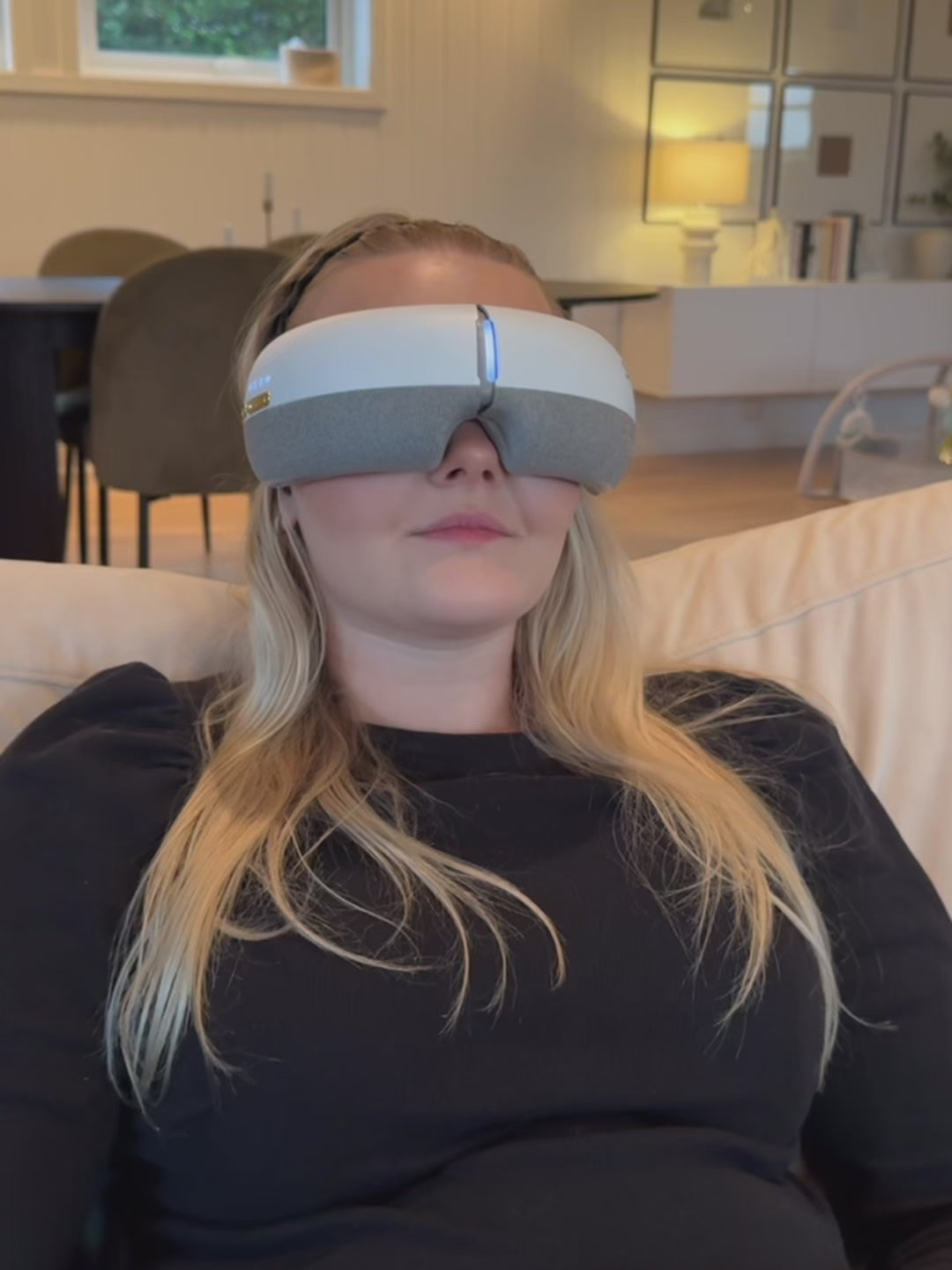 Massasjemaske for hodepine